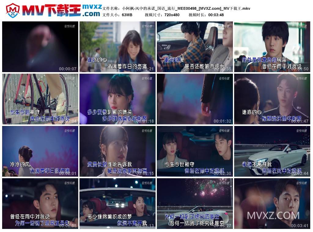 小阿枫-风中的承诺_国语_流行_MEE00498